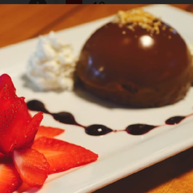 Chocolate Mousse Dome (GF).